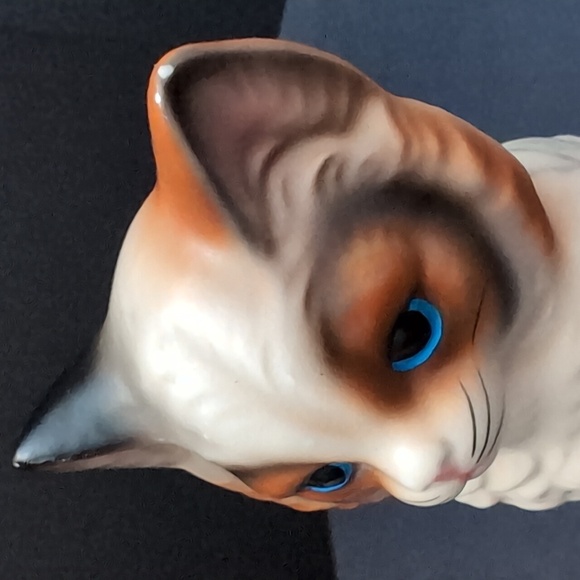 VTG, Pair Of  Calico Cat Figurines . - Picture 6 of 11